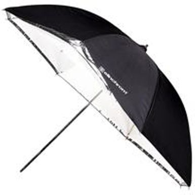 image of Elinchrom 33" Shallow White/Translucent Umbrella with sku:elel26358-adorama