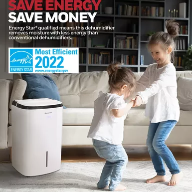 image of Honeywell 50 Pint Energy Star Dehumidifier with Pump with sku:tp70pwknr-almo