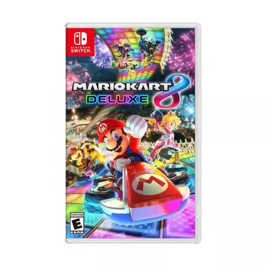 image of Mario Kart 8 Deluxe - Nintendo Switch - OLED Model, Nintendo Switch, Nintendo Switch Lite with sku:hacpaabpa-floridastategames