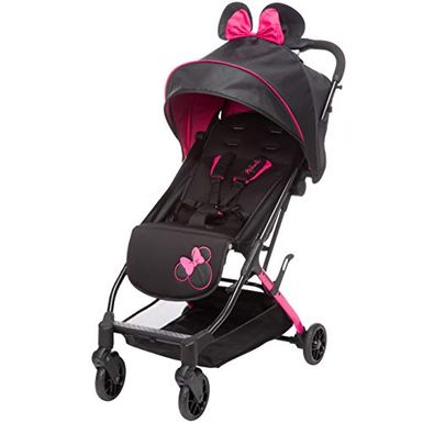image of Disney Minnie Mouse Teeny Ultra Compact Stroller, Let's Go Minnie!, One Size with sku:b088qlqt15-amazon