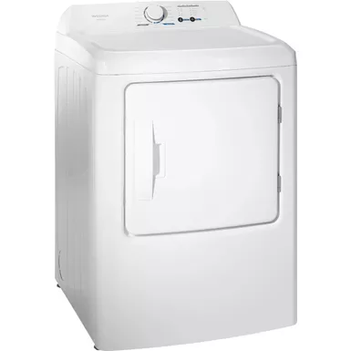 image of Insignia™ - 6.7 Cu. Ft. Electric Dryer with Sensor Dry - White with sku:bb21605201-bestbuy