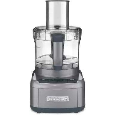 image of Cuisinart Elemental 8-Cup Food Processor (Refurbished), Dark Gray with sku:fp8gmfr-electronicexpress