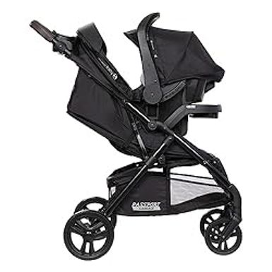 image of Baby Trend Passport Carriage Travel System DLX (with Ez-Lift Plus), Uptown Black with sku:b0c8hdmzx7-amazon