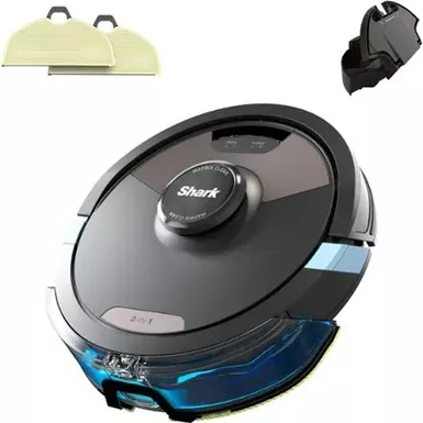 image of Shark - AI Ultra 2-in-1 Robot Vacuum & Mop with Sonic Mopping, Matrix Clean, Home Mapping, WiFi Connected - Black with sku:bb22058315-bestbuy