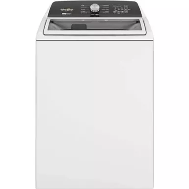 image of Whirlpool - 4.7-4.8 Cu. Ft. Top Load Washer with 2 in 1 Removable Agitator - White with sku:bb21787778-bestbuy
