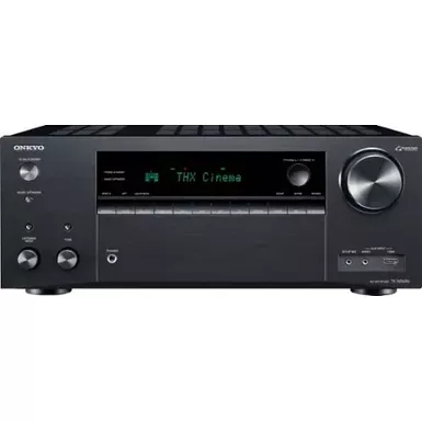 image of Onkyo - TX 7.2-Ch. with Dolby Atmos 4K Ultra HD HDR Compatible A/V Home Theater Receiver - Black with sku:ontxnr696-adorama