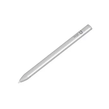 image of Logitech - Crayon Digital Pencil for All Apple iPads (2018 releases and later) with USB-C ports - Silver with sku:914000070-electronicexpress
