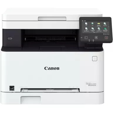 image of Canon - imageCLASS MF653Cdw Wireless Color All-In-One Laser Printer - White with sku:bb22096837-bestbuy