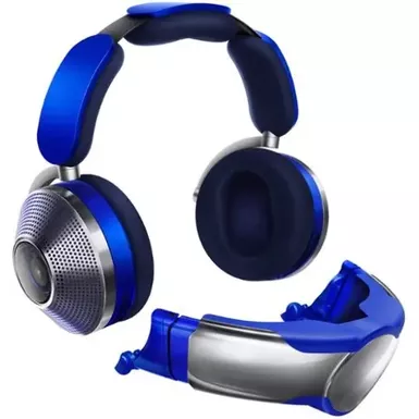 image of Dyson - Zone headphones with air purification - Ultra Blue/Prussian Blue with sku:b0c3nd6pxg-amazon