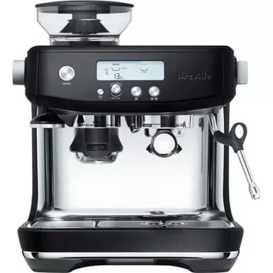 image of Breville - the Barista Pro Espresso Machine with 15 bars of pressure, Milk Frother and intergrated grinder - Black Truffle with sku:bb21614586-bestbuy
