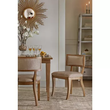 image of Esme Beige Upholstered Dining Chair (Set of 2) with sku:mps100-0042-olliix