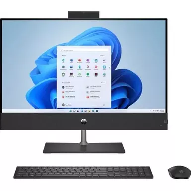 image of HP - Pavilion 32" 4K UHD All-In-One - Intel Core i5 - 16GB Memory - 1TB SSD - Sparkling Black with sku:bb21958218-bestbuy