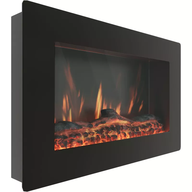 Rent To Own Callisto 30 In Wall Mount Electric Fireplace With Flat