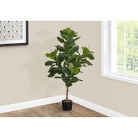 Artificial Plant - 47"H / Indoor Fiddle Tree In A 5" Pot