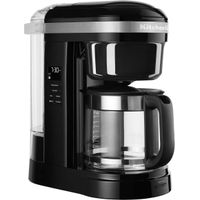 KitchenAid - 12 Cup Drip Coffee Maker with Spiral Showerhead - KCM1208 - Onyx Black