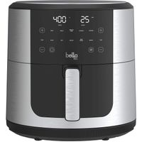 bella PRO - SmartCrisp 8-qt. Touchscreen Air Fryer - Stainless Steel