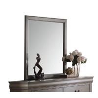ACME Louis Philippe Mirror, Antique Gray