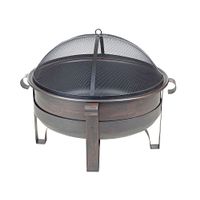 Fire Sense - Cornell Wood Burning Fire Pit - Bronze