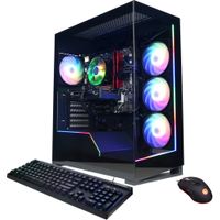 CyberPowerPC - Gamer Master Gaming Desktop - AMD Ryzen 7 5700 - 16GB Memory - NVIDIA GeForce RTX 4060 Ti 8GB - 2TB SSD - Black