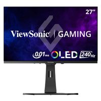 ViewSonic - XG272-2K-OLED 27 OLED QHD 240Hz 0.02ms FreeSync Premium G-Sync Compatibility Gaming Monitor (HDMI DP USB-C) - White