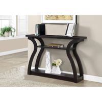 Accent Table/ Console/ Entryway/ Narrow/ Sofa/ Living Room/ Bedroom/ Laminate/ Brown/ Contemporary/ Modern