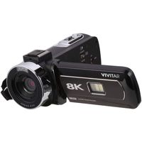 Vivitar - 8K Digital Camcorder - Black