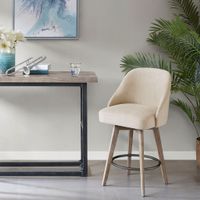 Apollo Sand Counter Stool with Swivel Seat