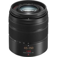 Panasonic - Lumix G Vario 45-150mm f/4.0-5.6 ASPH. Mega O.I.S. Zoom Lens, H-FS45150K - black