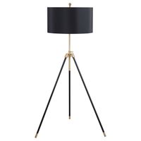 Zabka Tripod Floor Lamp Black and Gold