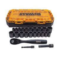 DeWalt - 23pc 3/8 Deep Combination Impact Socket Set