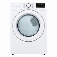 LG - 7.4 Cu. Ft. Electric Dryer with Wri...