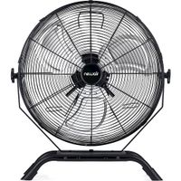 NewAir - 4650 CFM 20" Outdoor High Velocity Floor or Wall Mounted Fan with 3 Fan Speeds and Adjustable Tilt Head - Black