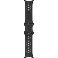 Google - Pixel Watch 3 Active Sport Band - Large - Only Compatible with the 45mm Pixel Watch 3 - Obsidian