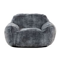 Sealy&reg; Tore Faux Fur Blue Memory Foa...