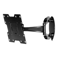 Peerless-AV - SmartMount Articulating Wall Mount For 22 to 43 TV's - Black