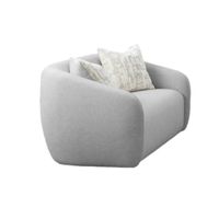 ACME Etienne Loveseat w/3 Pillows in Gray Linen