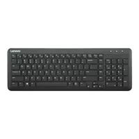 Lenovo 300 Combo - keyboard and mouse set - US - black Input Device