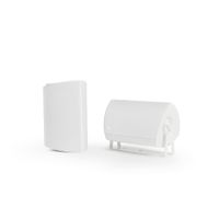 Definitive Technology - Dymension 5.25" 2-Way Outdoor Wall Mount Speakers Pair - White