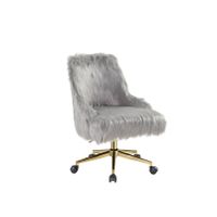 ACME Arundell II Office Chair, Gray Faux...