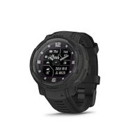 Garmin - Instinct Crossover Solar Tactical Edition 45mm Smartwatch Fiber-reinforced Polymer - Black