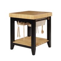 Lincoln Kitchen Island Black