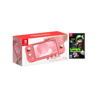 Nintendo Switch Lite Coral + Luigi's Man...