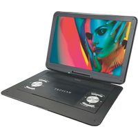 Proscan - 13.3" Portable DVD Player - Black