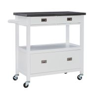 Schley Kitchen Cart White