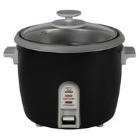 Zojirushi - 6 Cup Rice Cooker/Steamer - Black