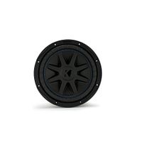 KICKER - CompVX 10" Dual-Voice-Coil 4-Ohm Subwoofer - Black