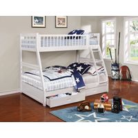 Ashton Twin over Full 2-drawer Bunk Bed ...