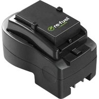 Digipower - DSLR, Mirrorless, Point and Shoot Camera Travel Charger with LED indicator for Nikon batteries EL14 and EL15 - Black