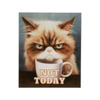 Not Today/Multi Grumpy Cats Not Today Canvas Wall Art See below