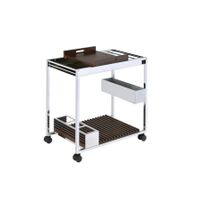 ACME Lisses Serving Cart, Chrome